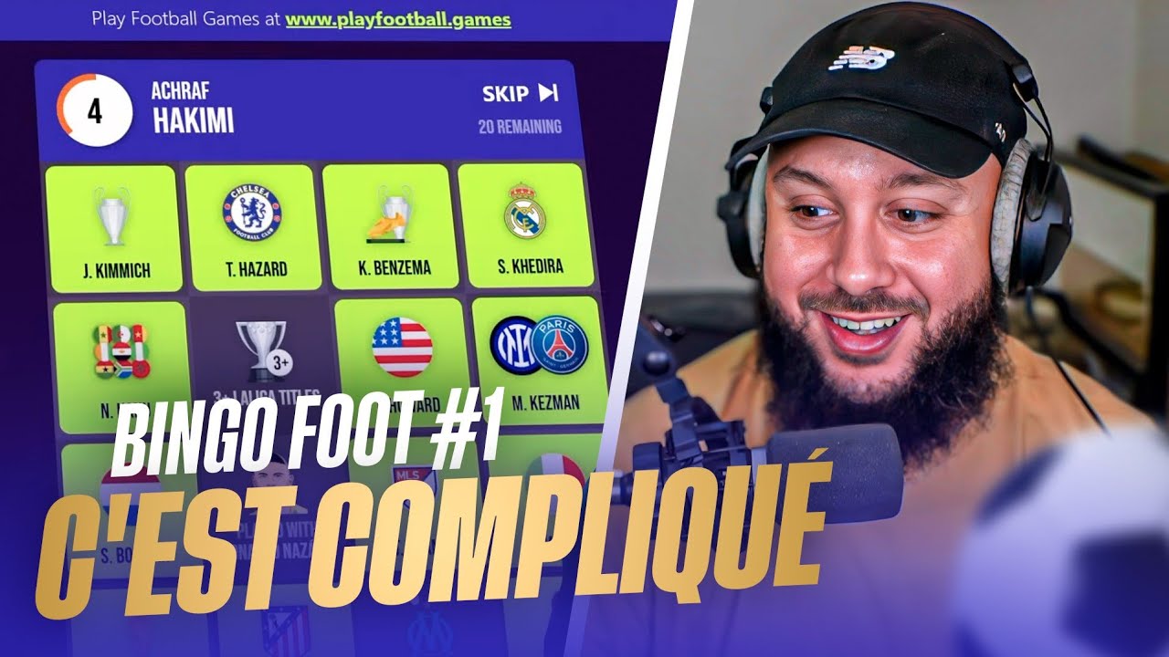 LE DÉBUT D'UNE ADDICTION ?! (Bingo Foot #1)