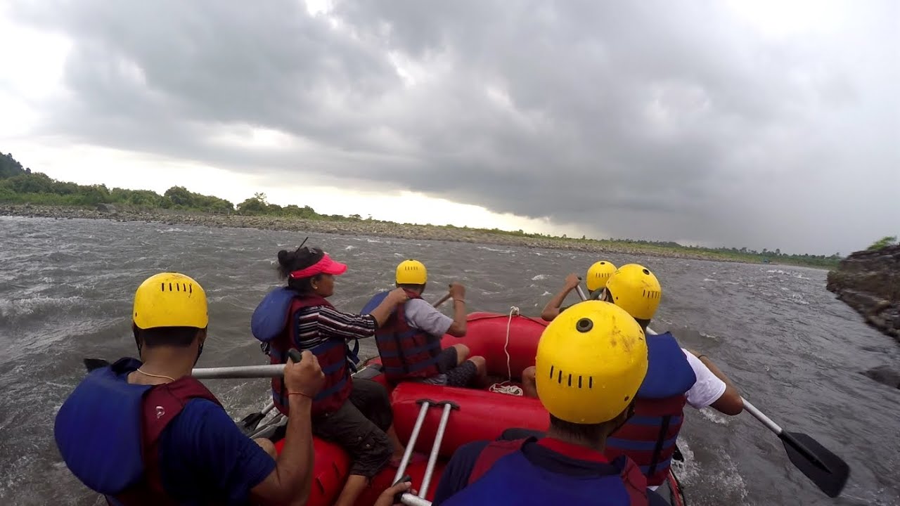 Exhilarating white water rafting experience at Bogamati