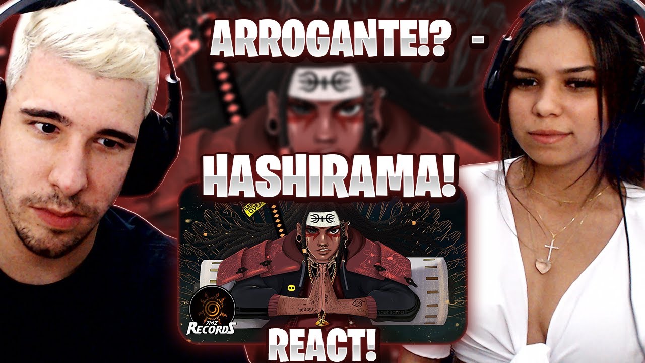 REACT HASHIRAMA - Lucas A.R.T. e Gabriel Rodrigues [Prod. Vamz Beatz] | 7 MINUTOZ | CASAL REAGINDO