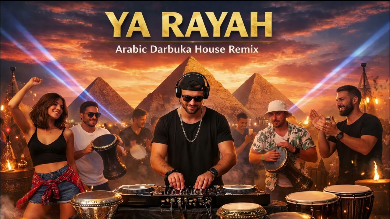 YA RAYAH 🥁 Arabic Darbuka House Remix | Desert Energy Groove🔥