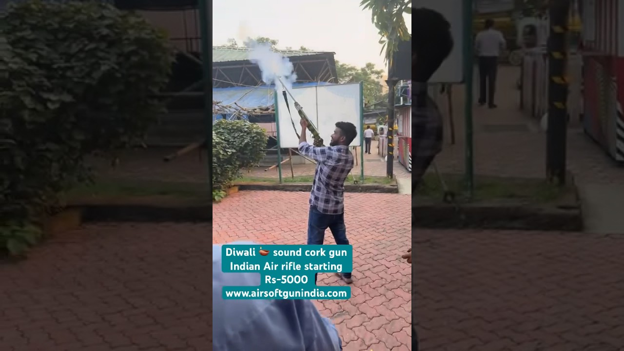 Sound air rifle #diwali #diwali2023 #rifle #airgun #pubg