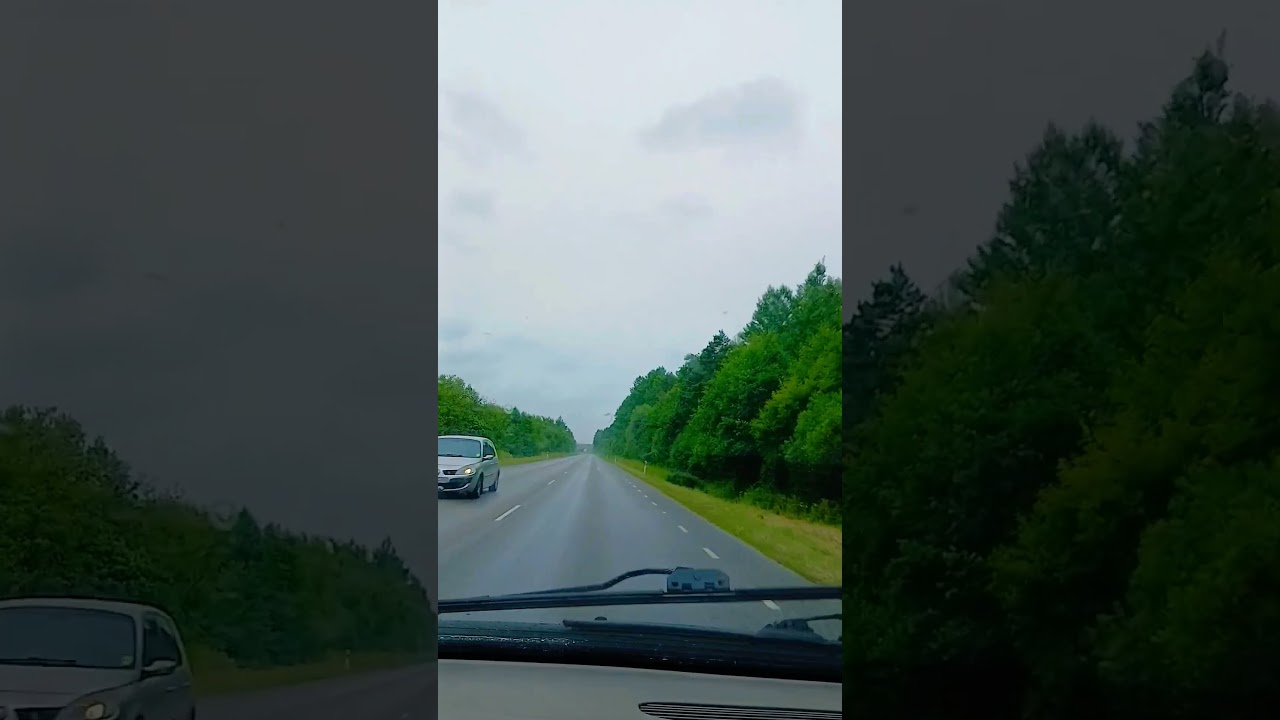 🚗Дорога Дождь ☔️
