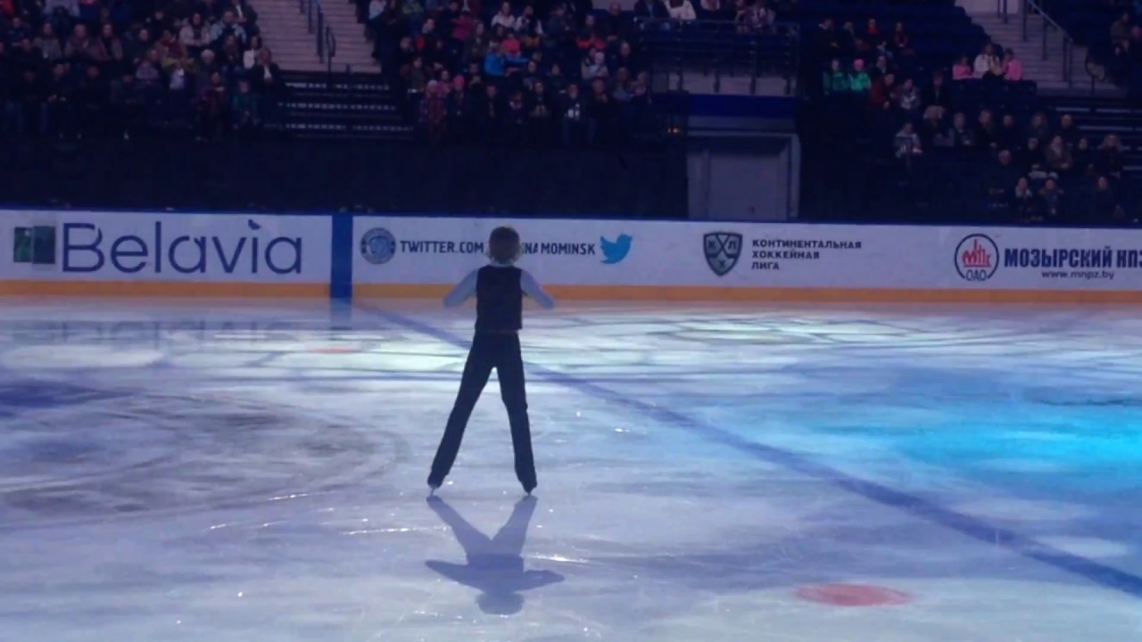 Gabriel FOLKESSON (Sw), Gala-Ice Star Minsk, Belarus 2016. Гала-представление 