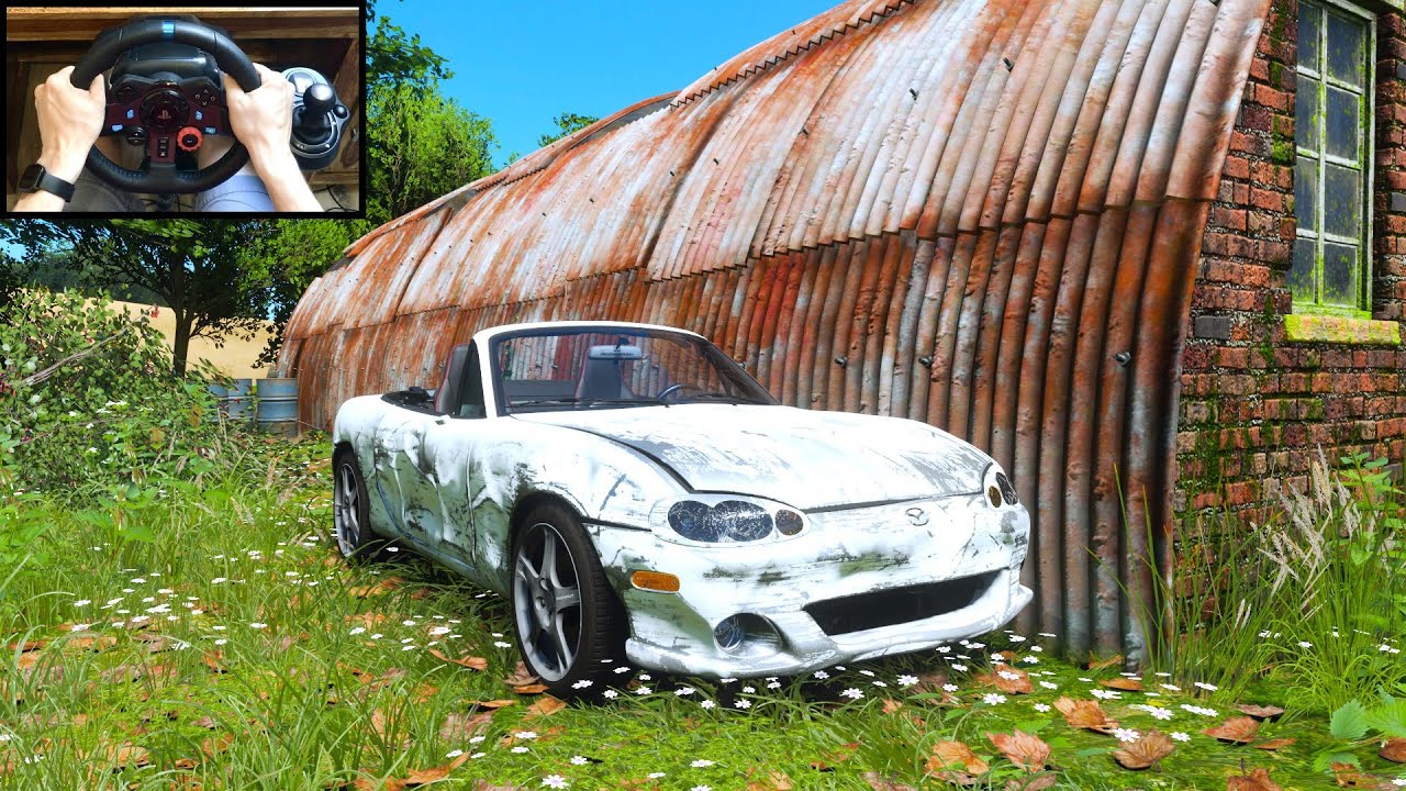 🔧 Mazda MX-5 Miata Rebuilding & DRIFTING!! - Forza Horizon 4 - Logitech G29