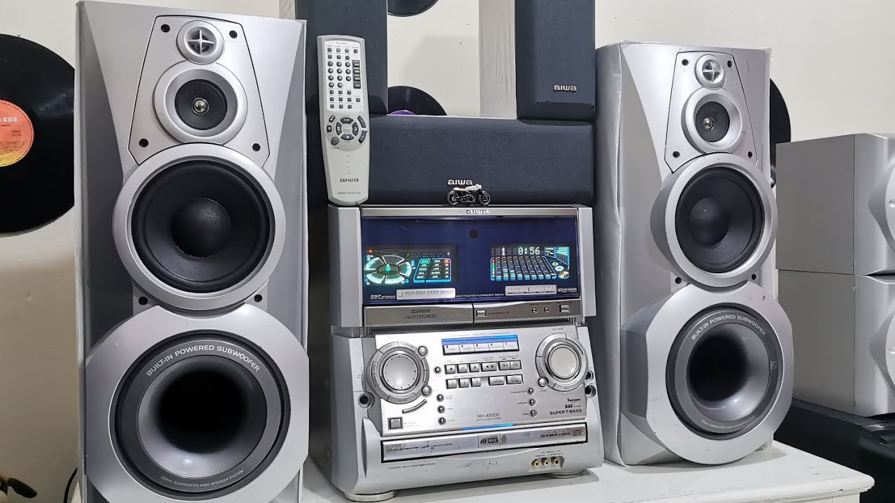 AIWA XH-A1000 🔥 BASS TEST🔊 😎 