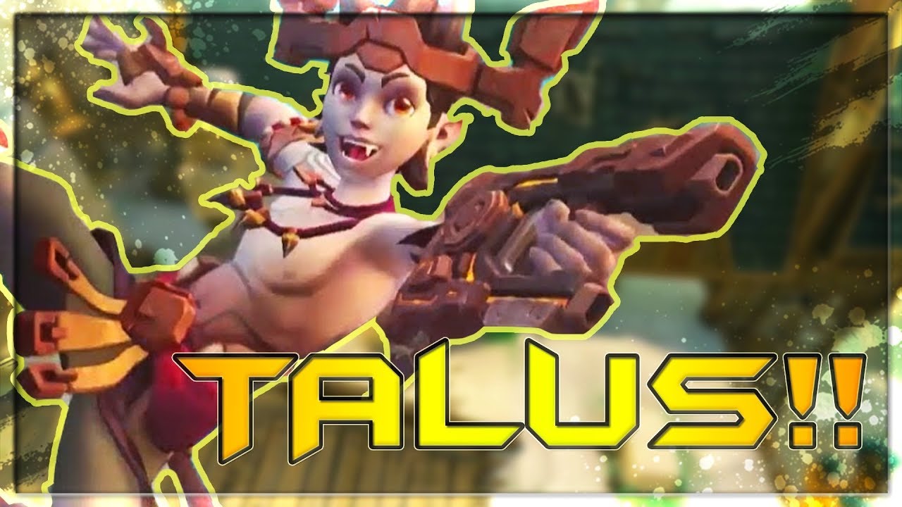 PALADINS TALUS GAMEPLAY AND LOADOUT/BUILD!!|INNER STRENGTH|SahilKiller