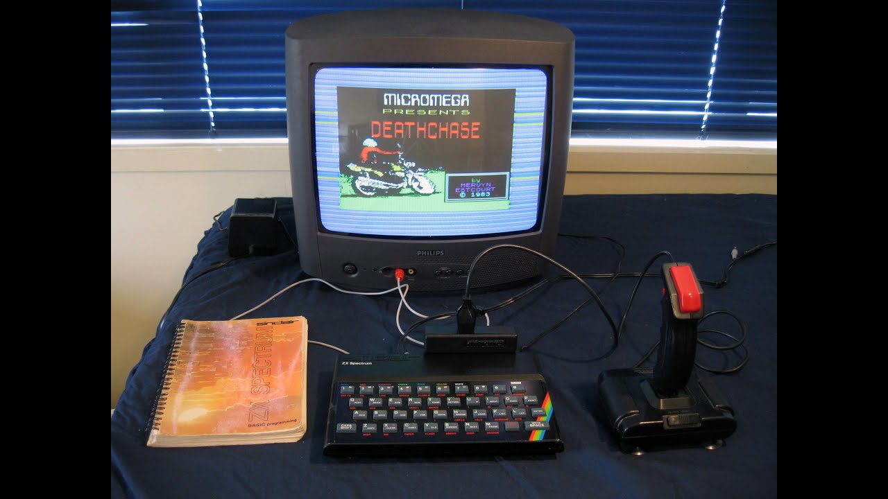 The Sinclair ZX Spectrum (as seen in Terry Stewart's computer collection)