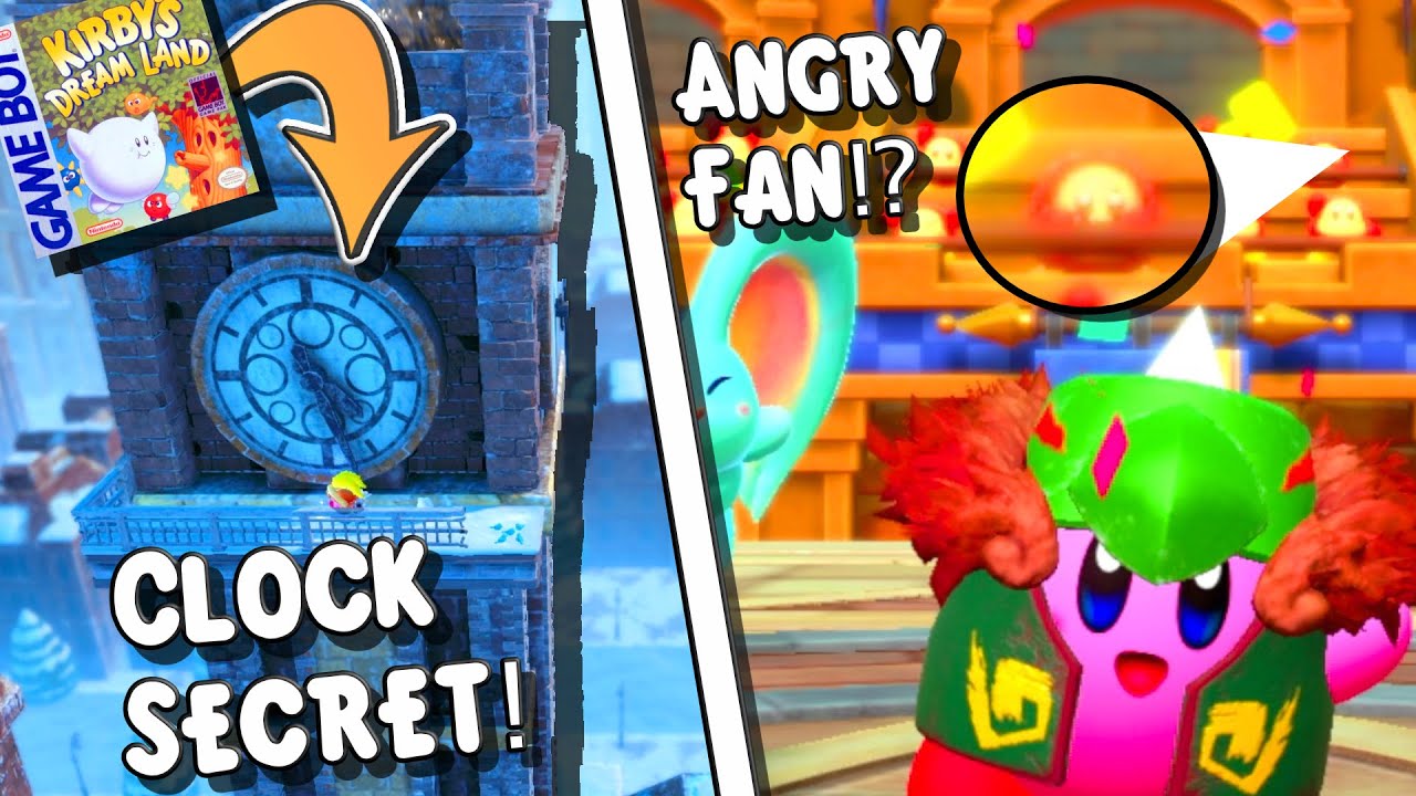 10 MORE INSANE Secrets You MISSED in Kirby and the Forgotten Land! [The Clock's Secret!]