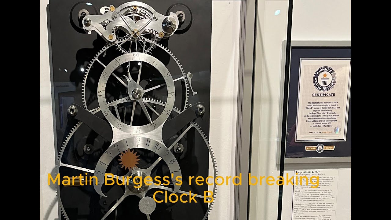 Martin Burgess the Sculptural Horologist - his clocks.