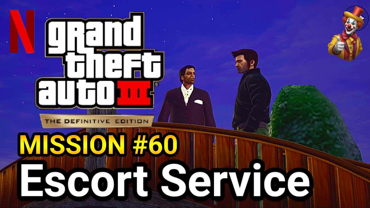 GTA 3 Definitive Edition Mobile - Mission #60 - Escort Service | Netflix