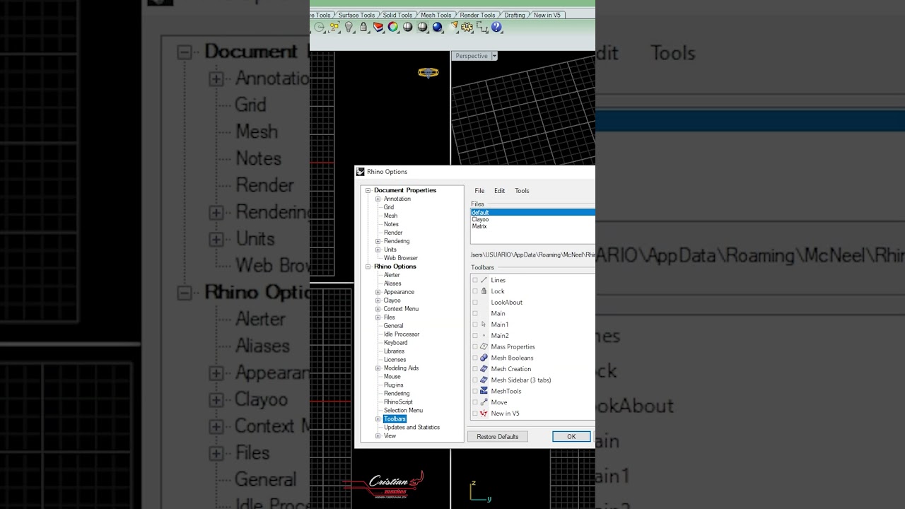 CURSO BASICO DISEÑO DE JOYAS 3D | Matrix | Gemvision | InstalarToolbar