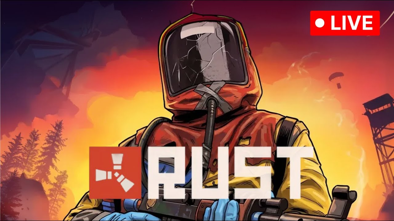 LIVE  Rust Cтарт Против 400 ЛИЦ