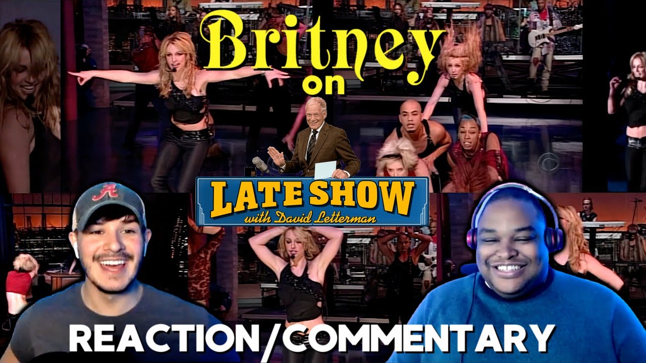 Britney on the Late Show with David Letterman (2001) | REACTION/ COMMENTARY