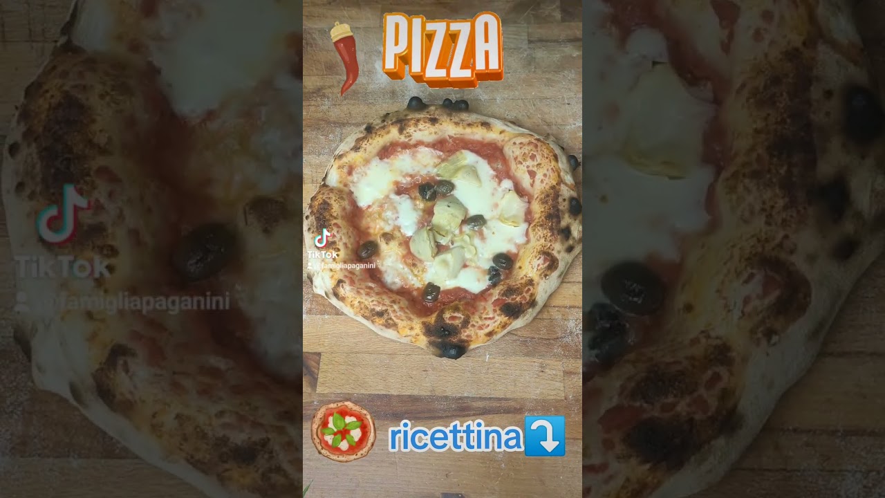 PIZZA NAPOLETANA con CORNICIONE ALTO fatta in casa RICETTA FACILE .@SimonCrunchy