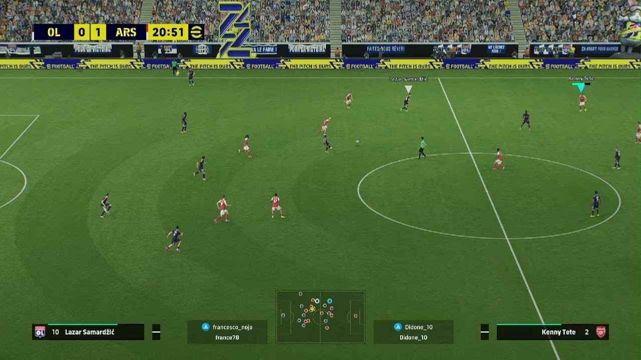 Lione vs Arsenal coppa Italia