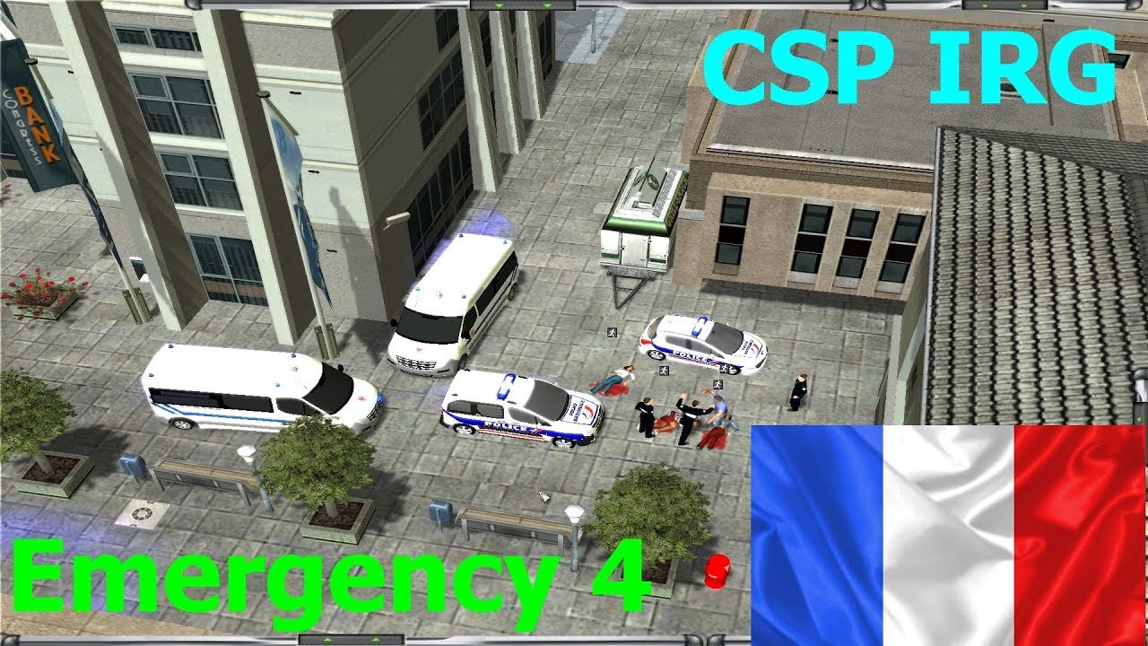 Emergency 4 - Mod Csp-Irg 1.3.1 - #5 - FR - Interventions polici&egrave;res !