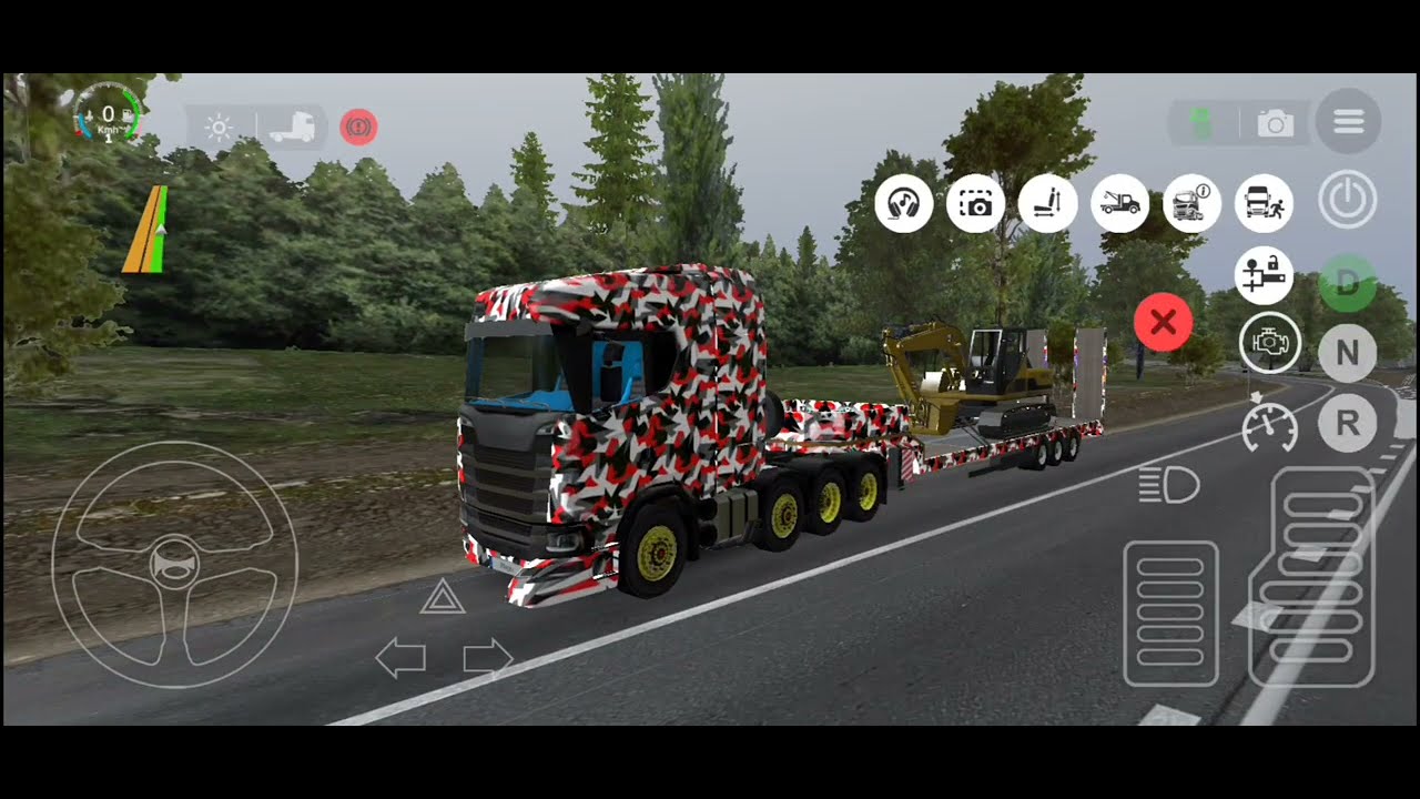 Universal Truck Simulator Excavator mission 😮 ||