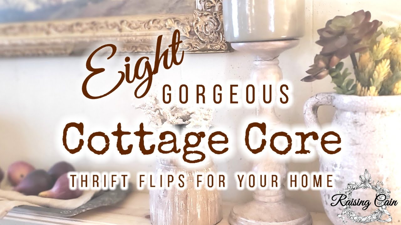 Thrift Flips • Authentic LOOK Antiques • DIY Dupes • Styled • Cottage Core • Raising Cain