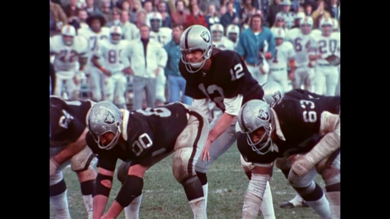 Sea Of Hands - Super Slo-Mo - 1974 AFC Playoff - Dolphins at Raiders