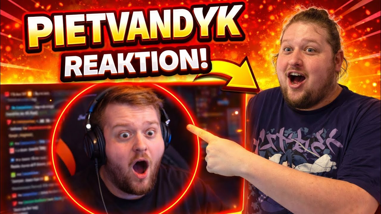 REACTIONS AUF PIET VANDYK