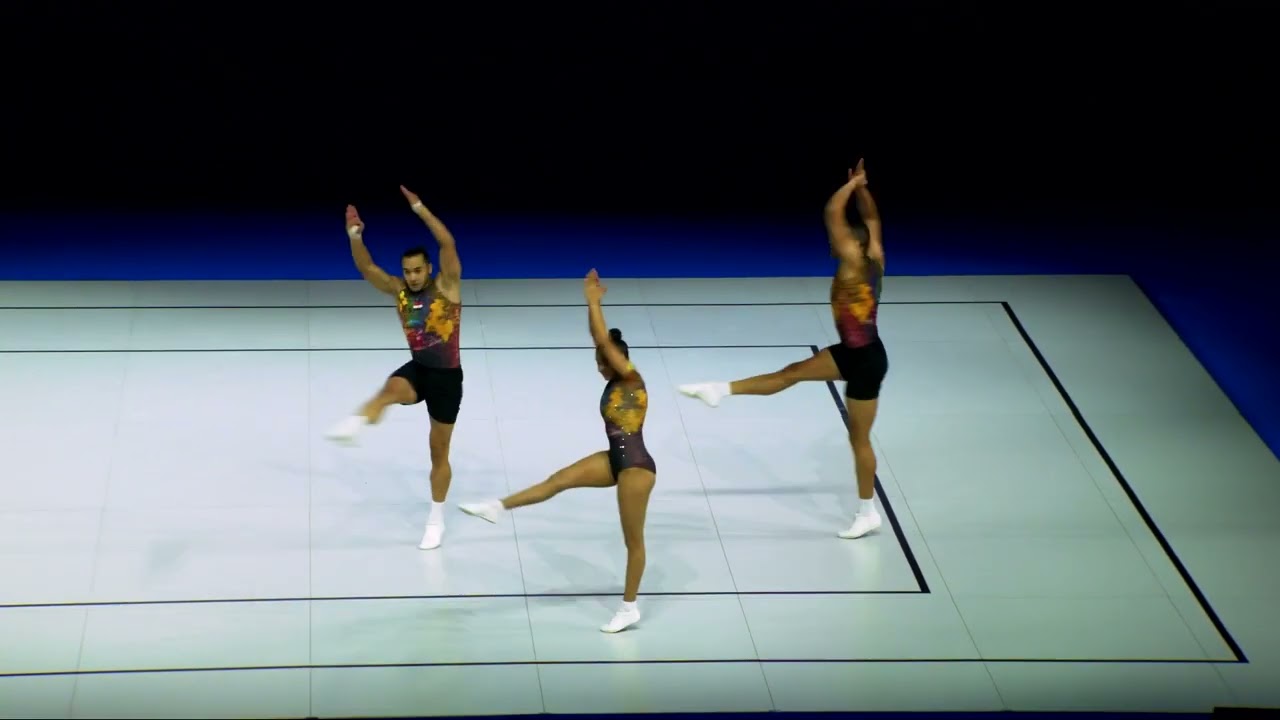Egypt (EGY) - 2024 Aerobic Worlds, Pesaro (ITA) Qualifications Trio