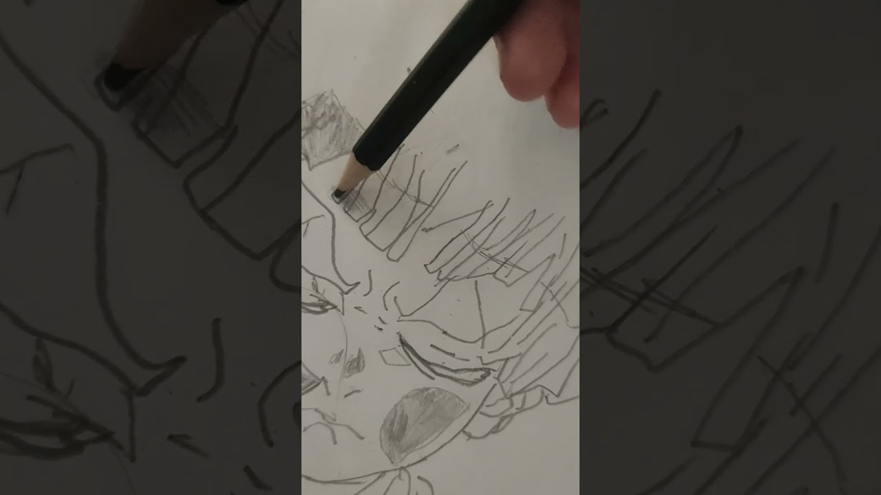 Drawing Zenitsu Agatsuma 