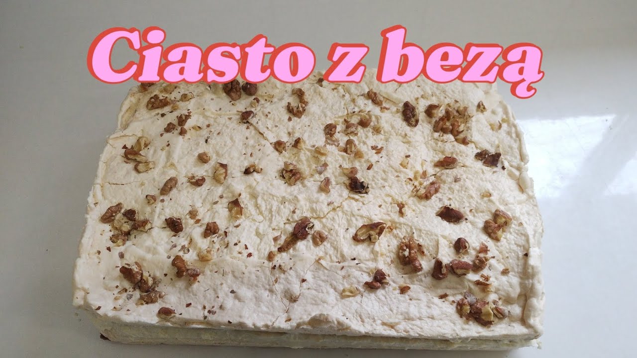 71. BONUS!! Przepis na ciasto z bezą po mojemu 🥰