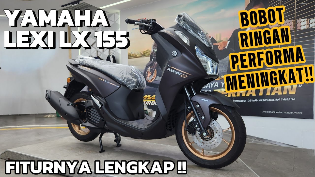 [REVIEW MOTOR] Yamaha Lexi LX 155 Connected ABS 2025 | Jadi Matic Premium!!
