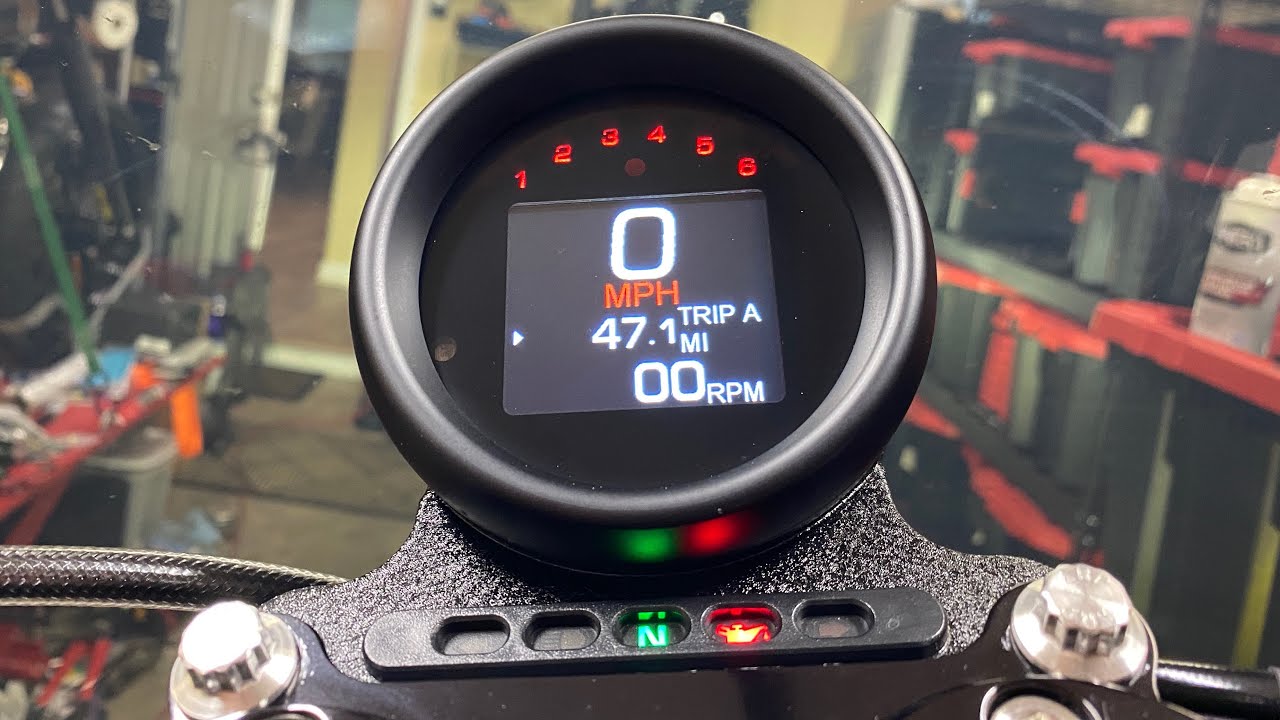 Upgrade your old Dyna gauges - Dakota Digital combo gauge & easy wiring