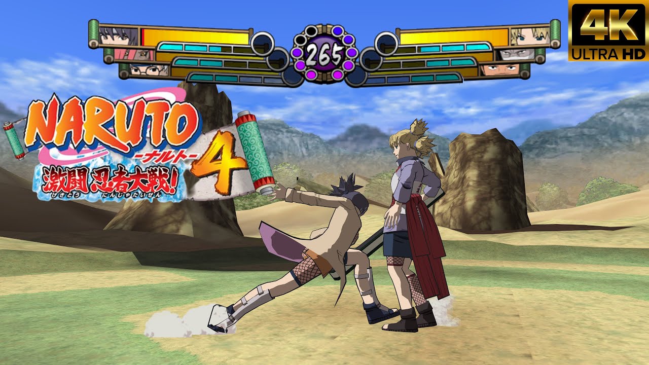 Dolphin 5.0 | Naruto Gekitou Ninja Taisen 4 4K 60FPS UHD | Gamecube Emulator PC Gameplay