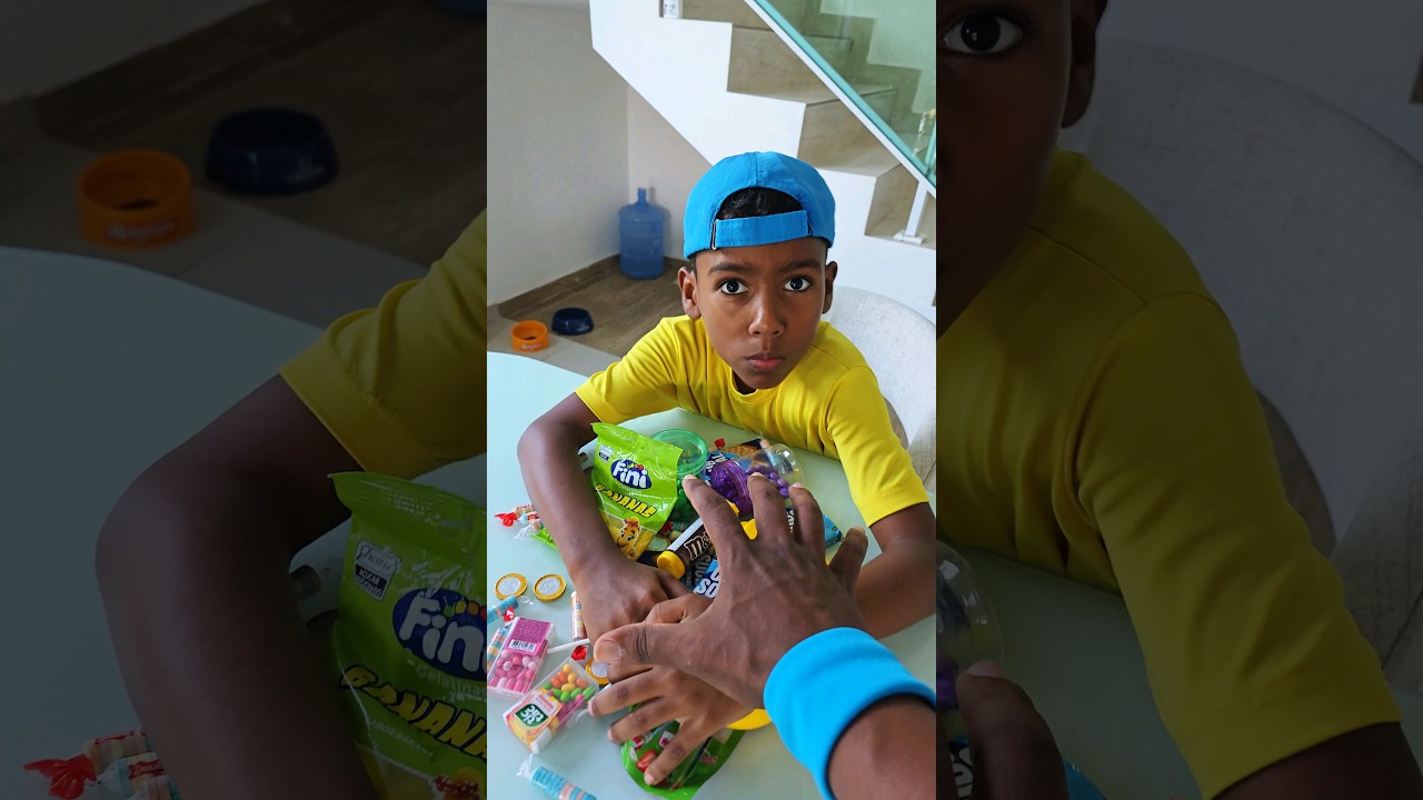 EU DISSE N&Atilde;O  😡🍬 🍫🍭🍭 #funny #funnymoments #food #sweet #comedy #shorts