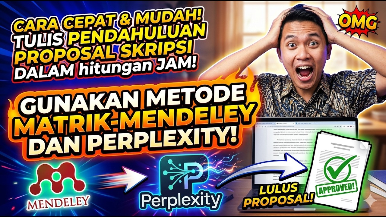 Menulis Introduction Menggunakan Matrik-Mendeley dan Perplexity