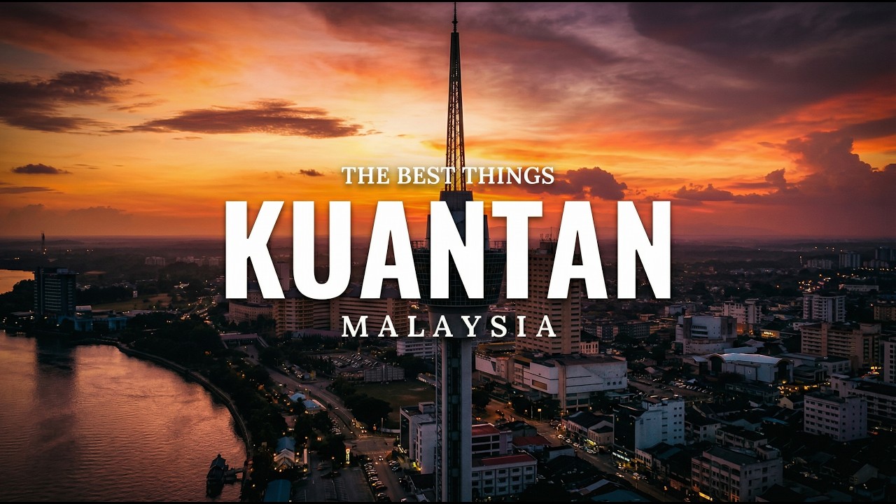 Kuantan Travel Guide 2025: Hunting the RAINBOW WATERFALL & Exploring Malaysia's East Coast Beaches!