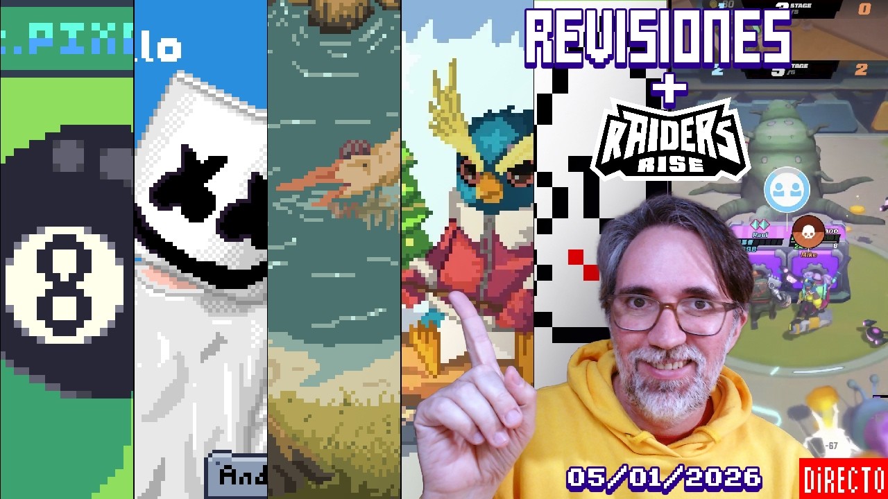 [ASMR?]Noiche de Revisiones+Raiders Rise - 05-01-2026