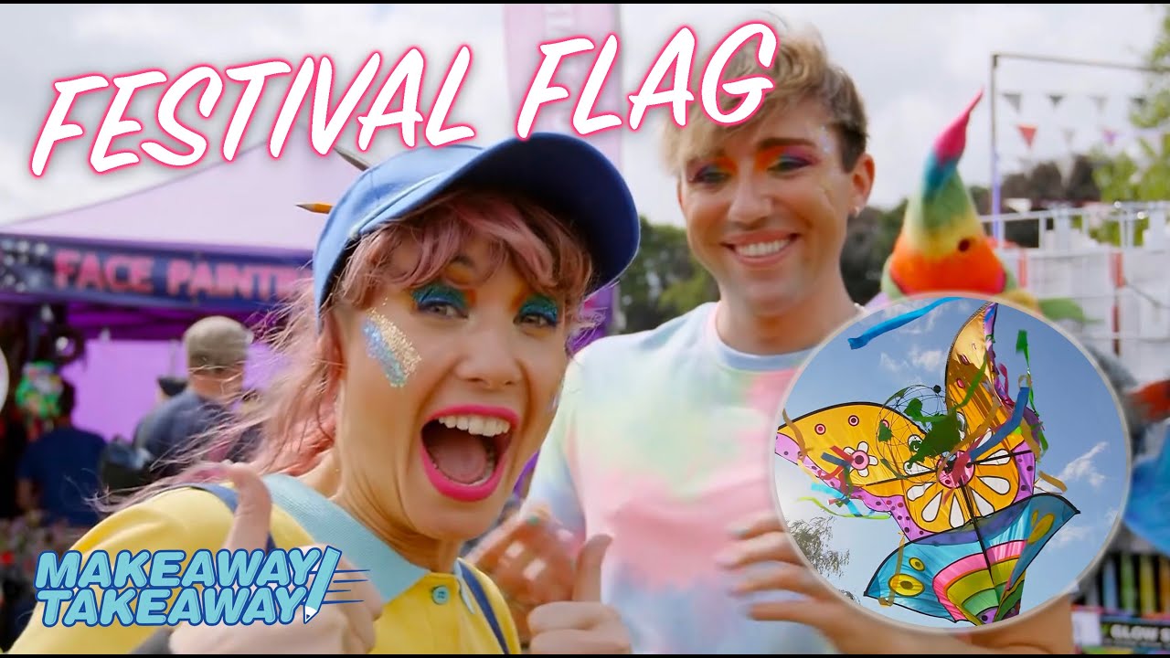 Festival Flag at Deershed Festival | Makeaway Takeaway (Series 2)