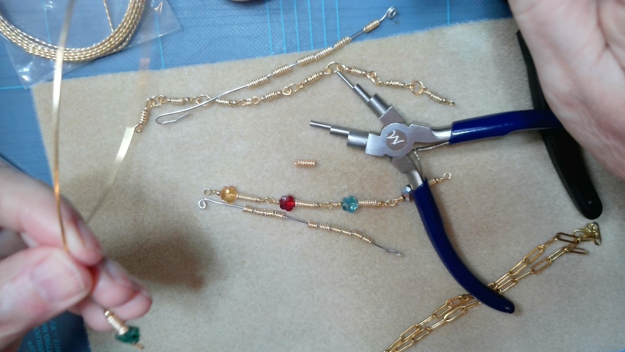 Alambre Textura 20 G Coiling Tutorial
