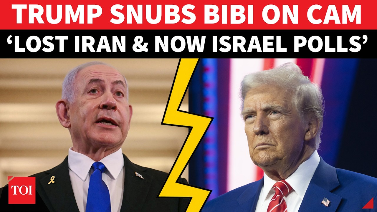 &lsquo;BIBI CAN GO TO HELL!&rsquo;: Trump Delivers MASSIVE Israel Election Blow To 'Criminal' Netanyahu | WATCH
