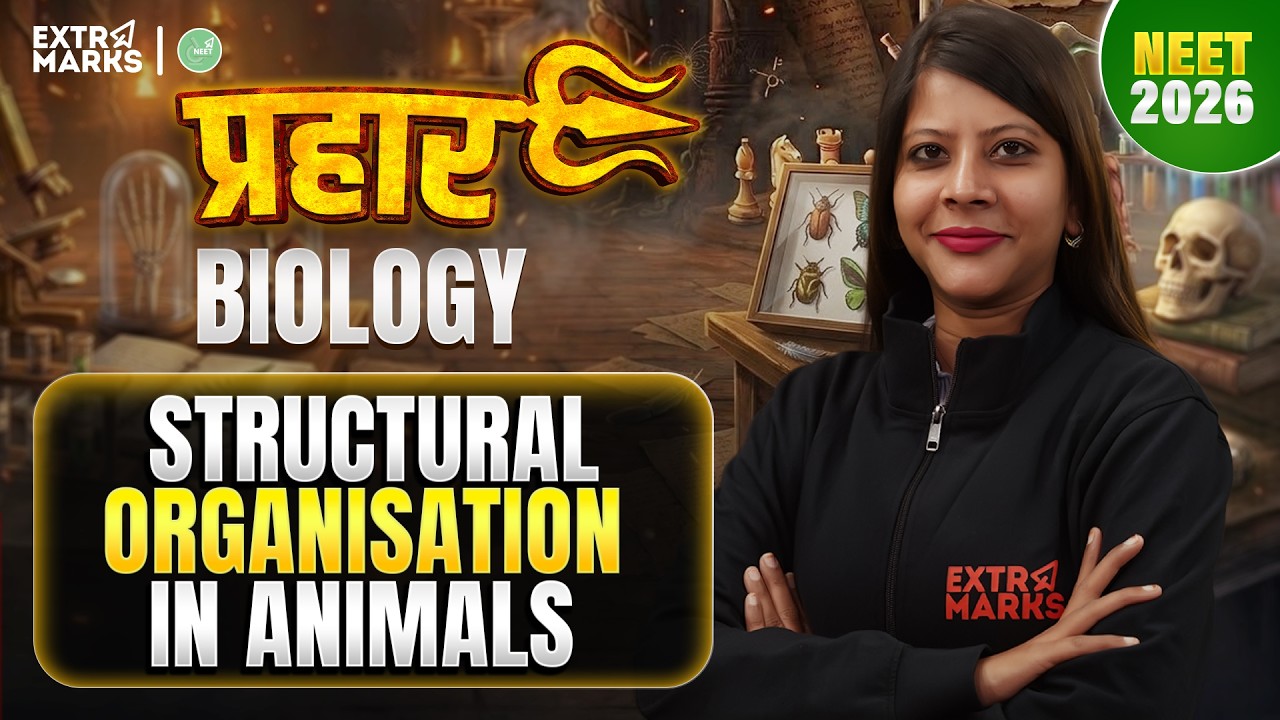 Structural Organisation in Animals | NEET Biology LIVE | Prahar Series | NEET 2026 | Diksha Ma’am