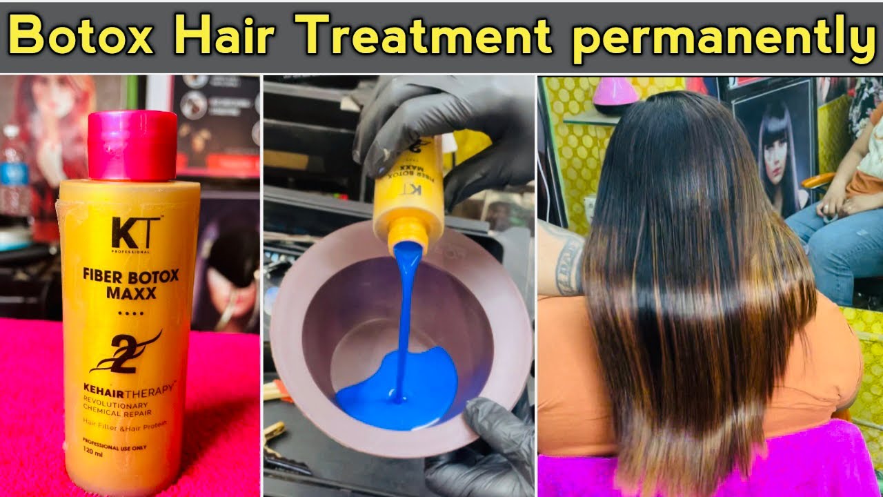 Botox Treatment for Dry Damage hair / Smoothening treatment permanently in Hindi / full Practical