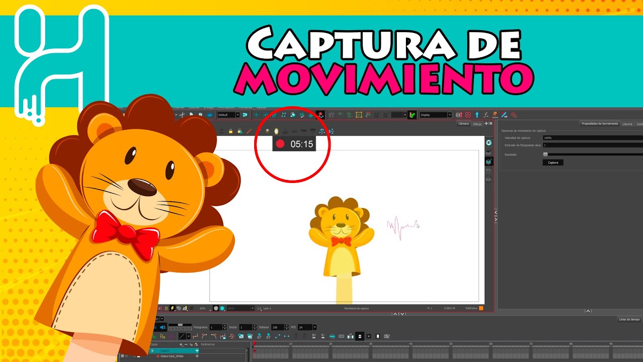 Captura de Movimiento - ToonBoom - Animaci&oacute;n Autom&aacute;tica