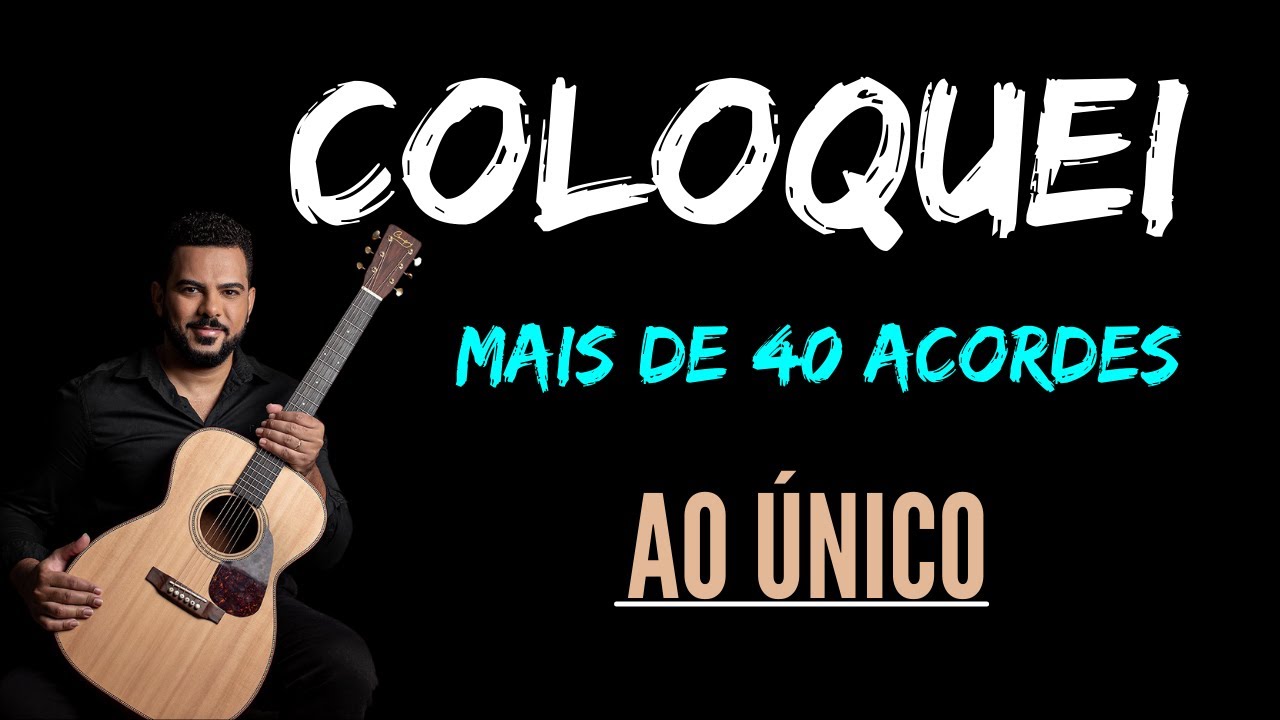 COMO EU COLOQUEI MAIS DE 40 ACORDES NA MÚSICA AO ÚNICO !
