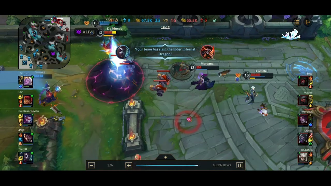Road to Top 1 Soraka Solo Queue in Wild Rift