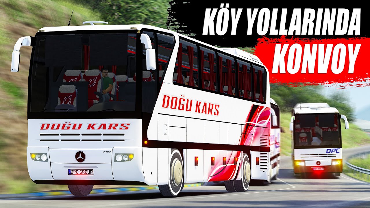 EĞİMLİ VE DAR YOLLARDA OTOBÜS KULLANIYORUZ