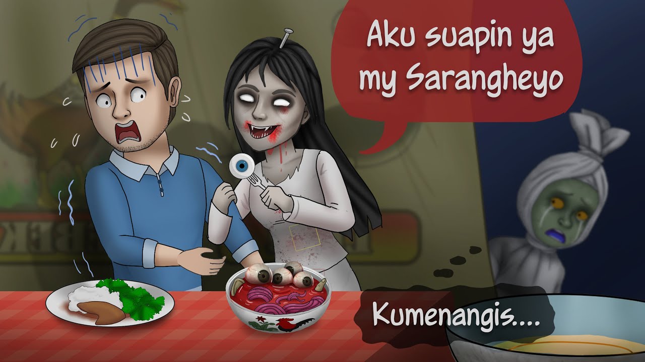 Ketika Hantu Naksir Manusia - Kompilasi #HORORKOMEDI  | Kartun Lucu, Animasi Hantu