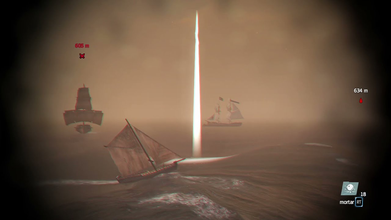 HMS Pembroke Vs The Gerfaut and Naval Combat: Assassin's Creed Rogue