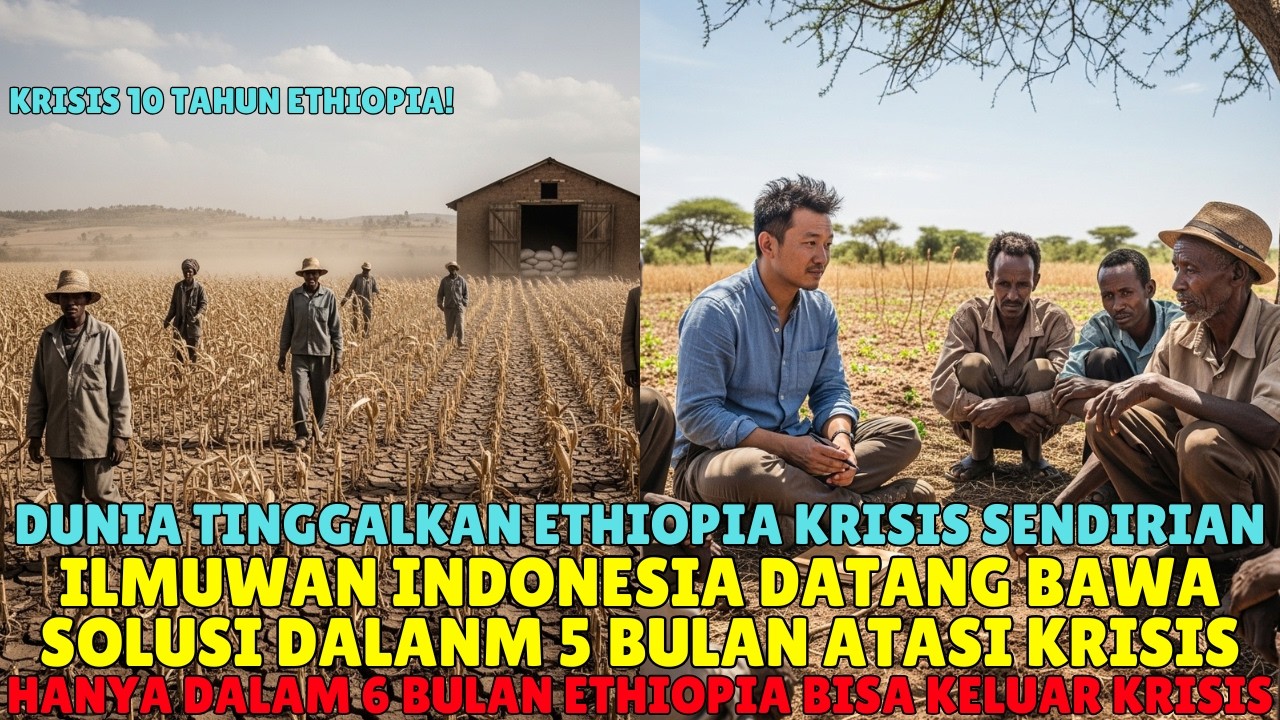 Dunia Datang Membawa Teknologi untuk Krisis Ethiopia… Tapi Solusinya Justru Ditemukan oleh Indonesia