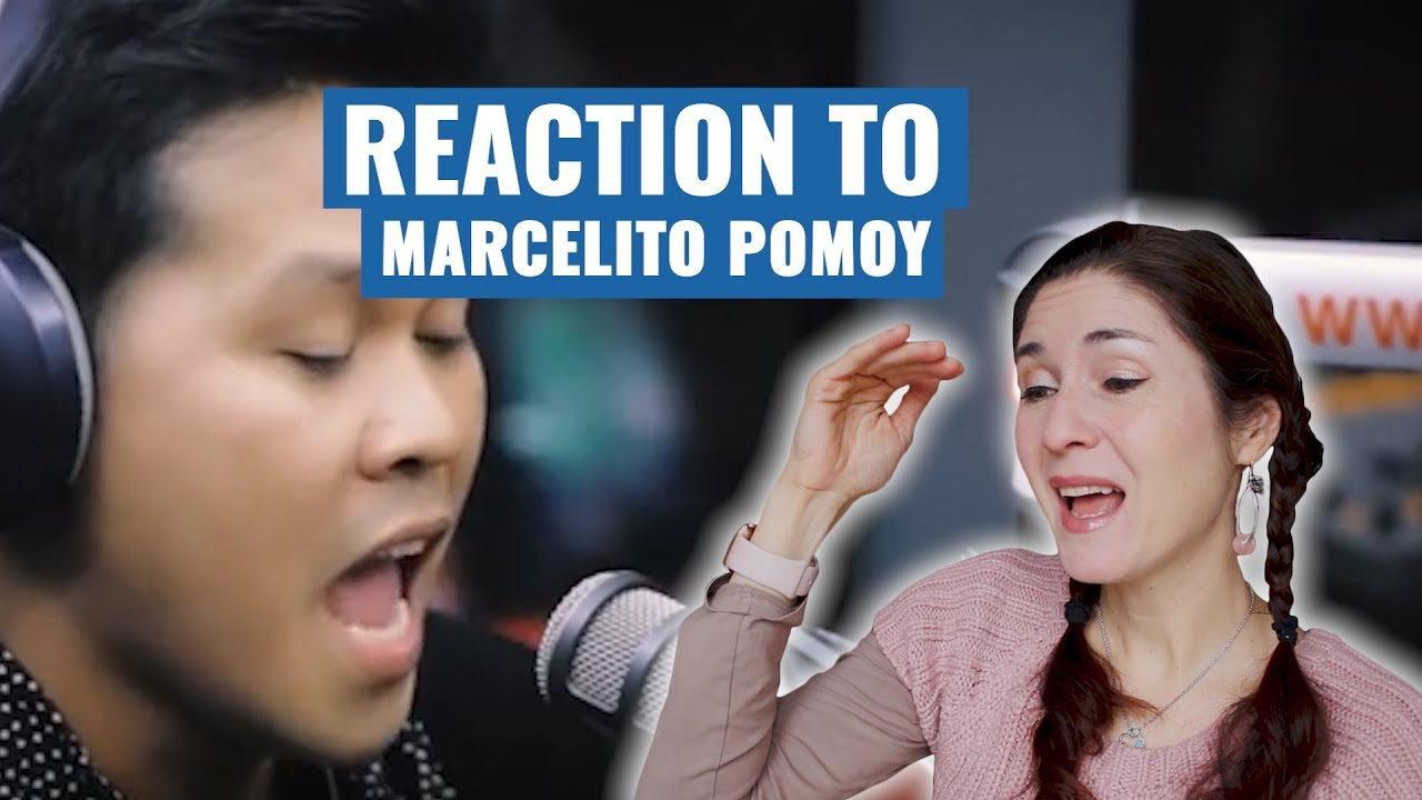 Vocal Coach Reacts To Marcelito Pomoy - The Prayer LIVE on WISH 107.5