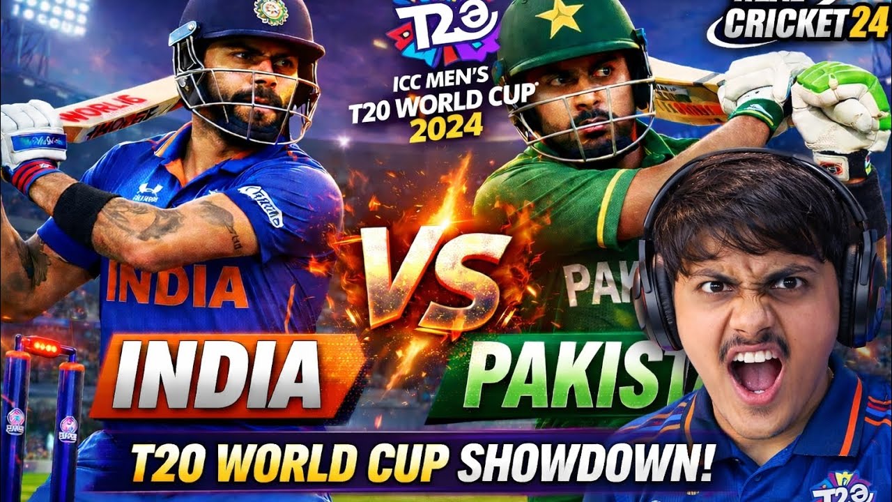 WorldCup Alert 🚨❗India Vs pakistan T20 match.Thriler match between India Vs pakistan @pikaisplaying 