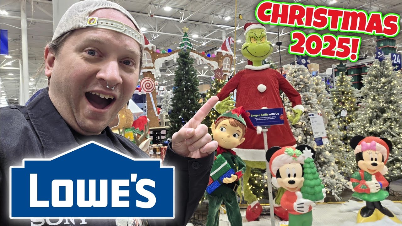 BOŻE NARODZENIE 2025 W LOWE'S - MOORESTOWN, NJ