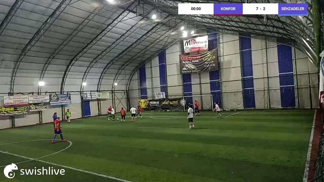 Live powered by Swish Live app
KONFOR VS SEHZADELER